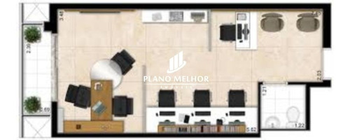 Imagem 13 de 14 de Spot Office Penha - Sala Comercial Em Condomínio - Penha (amador / Caixa / Requinte / Metro) 1 Sala + 1 Vaga Com 31m² - Sa0059 - Sa0059