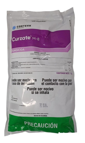 1 Kg Curzante M-8 Cymoxanil + Mancozeb Fungicida