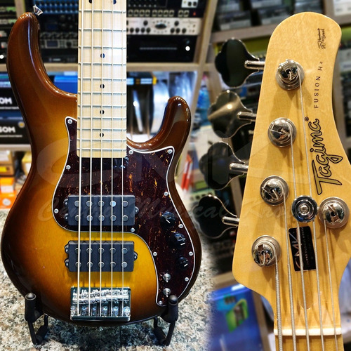 Contrabaixo Tagima Fusion 5 H2 (honey Burst) 5 Cordas
