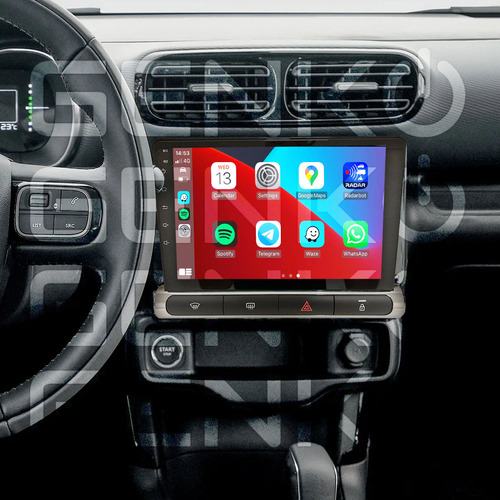Kit Multimidia 9p Carplay 2+32gb C4 Cactus 2022 2023 2024