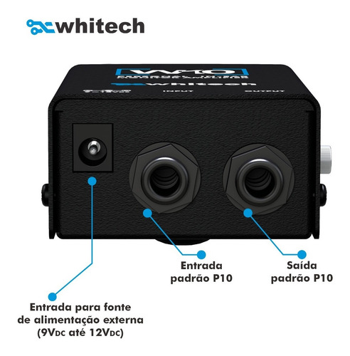 Amplificador De Fones W10 ( P10 ) - Whitech