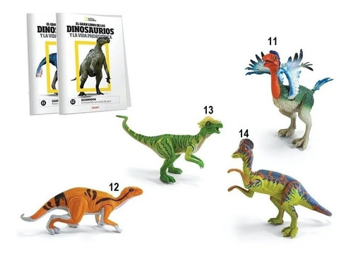 3 Dinosaurios A Eleccion + 3 Revistas Coleccionables