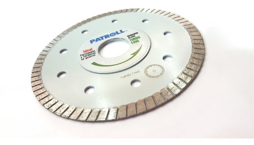 Disco Diamantado Aliafor Patroll Turbo Fino Trf 4.5 115 Mm
