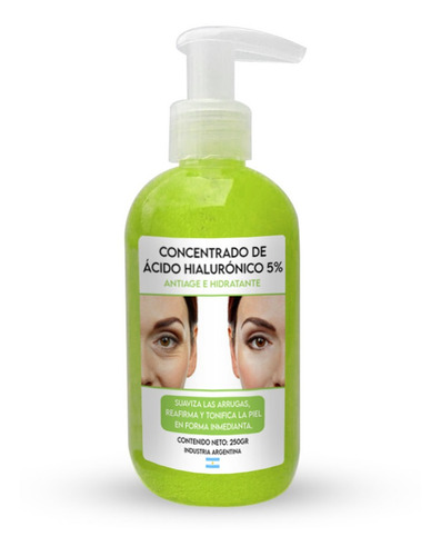 Acido Hialuronico Concentrado Al 5% 250gr En Belgrano