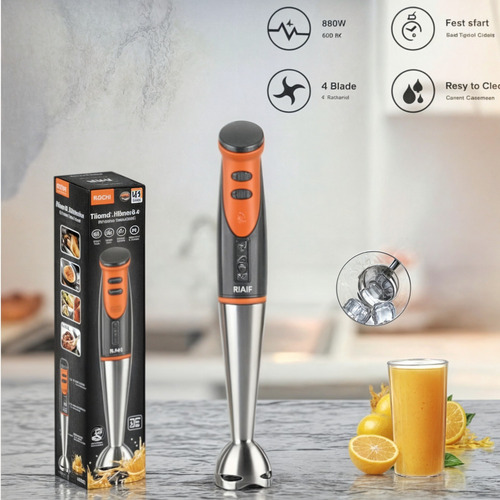 Minipimer Batidora De Inmersion Multimixer De Mano 350w
