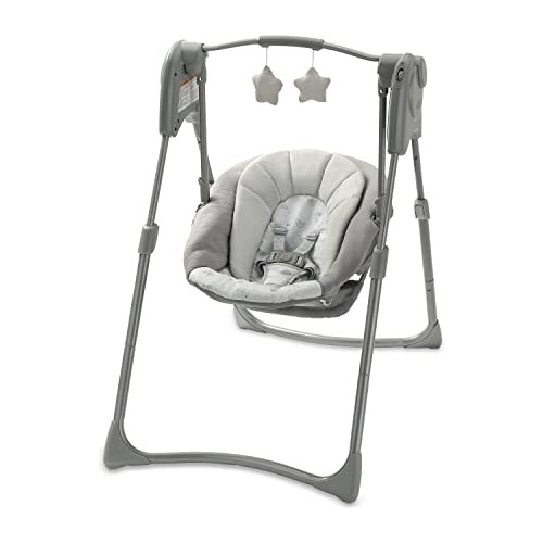 ® Slim Spaces Compact Baby Swing, Reign