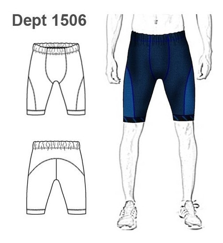 ( Moldes De Ropa)  Deporte  Calza Hombre 1506