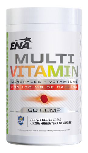 Multivitamin X 60 Comp. Ena (multivitaminico Con Cafeina)