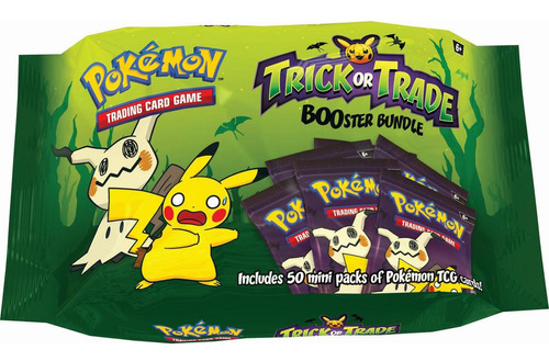 Pokemón Trick Or Trade Halloween Edition 150 Cartas