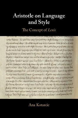 Libro Aristotle On Language And Style : The Concept Of Le...