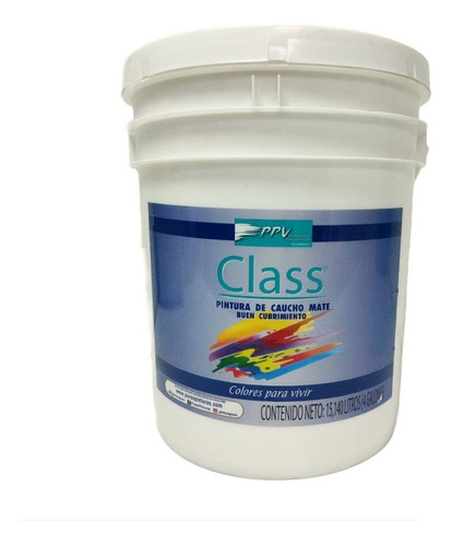 Class Caucho Cuñete 4g Int/ext Blanco Moderno