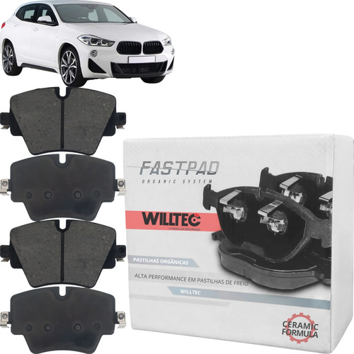 Pastilha Freio Diant Willtec Serie 1/2/3/5/x1/x2/x3 Clubman