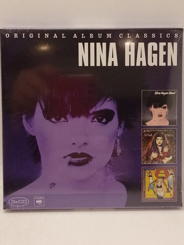 Nina Hagen Original Album Classics Cd X3 Nuevo 