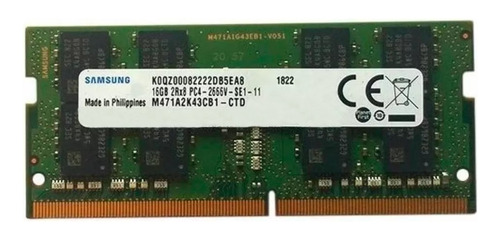 Memoria Ram Samsung 16gb Ddr4 2666 Portátil Laptop Inmediata