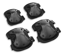 Comprar Kit Rodilleras Y Coderas Tácticas Militares Airsoft Gotcha Paintball Deportivas
