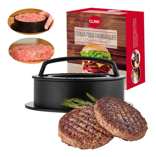 Forma De Fazer Hambúrguer Artesanal Profissional Tupperware
