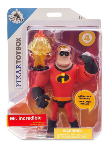 Mr. Incredible Jack/jack Disney Pixar Toybox  Importado Usa