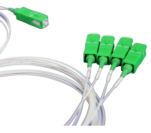 Cable Spliter Fibra Optica  Sc-apc 1x4 X2