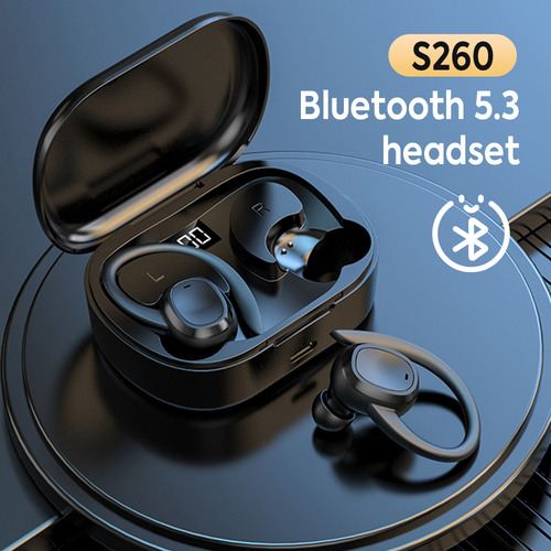 Para Audífonos Bluetooth Con Pantalla Digital Deportiva 5.3
