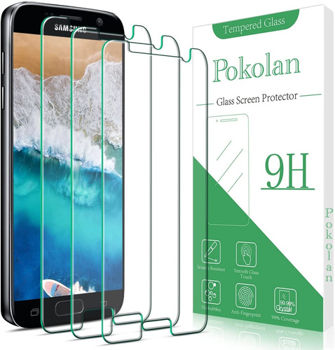 Vidrio Templado Para Celular Samsung Galaxy S7 | 3 Piezas