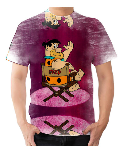Camiseta Camisa Fred Flintstones Os Flintstones 2