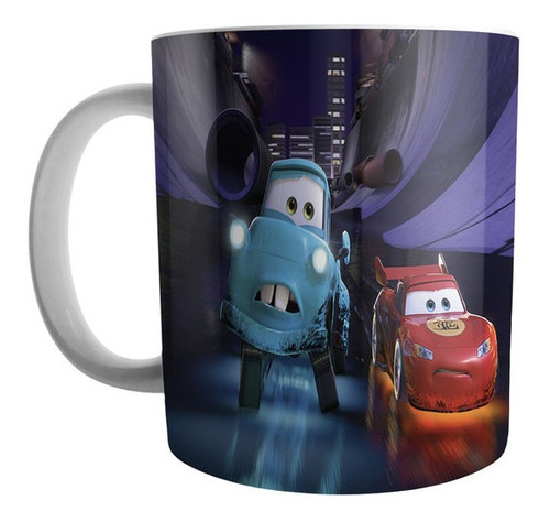 Mug Pocillo Carros Series Infantiles R2