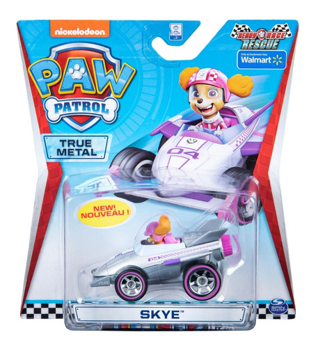 Patrulla Canina Auto Metal Race Rescue - Vehículo Paw Patrol