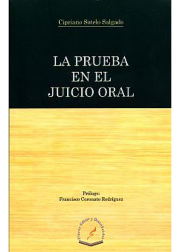 Libro.- La Prueba En El Juicio Oral