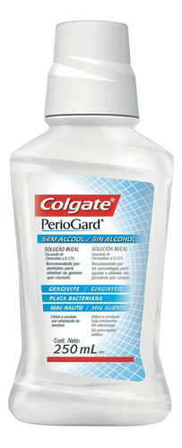 Colgate  Periogard Enjuague Bucal Sin Alcohol X 250ml