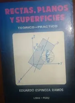 Comprar Libro Rectas Planos Y Superficies