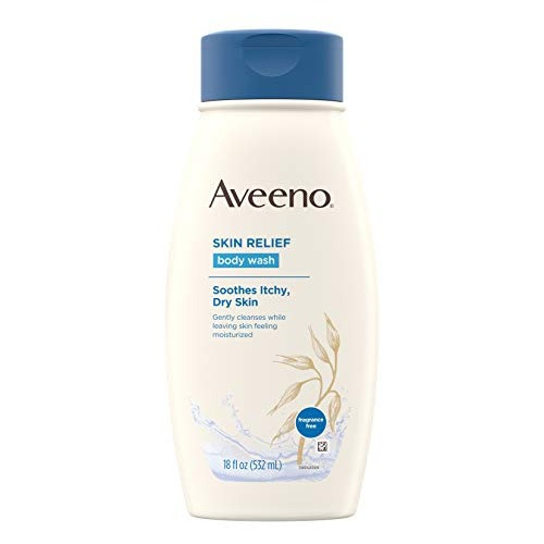 Sabonete Líquido Hidratante Sem Fragrância Aveeno Skin Relie