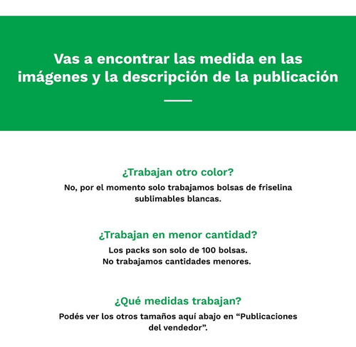 Imagen 8 de 10 de Bolsas Friselina Riñon Ecologica Para Sublimar Tela X 100