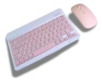 Comprar Teclado E Mouse Bluetooth Wireless Conjunto Coloridos Mouse Rosa-claro Teclado Rosa-claro