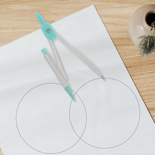 Compass Making Circles, 4 Juegos De Brújulas Portátiles