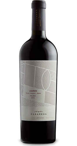 Vino Casarena Single Vineyard Lauren Malbec Caja 6x750ml