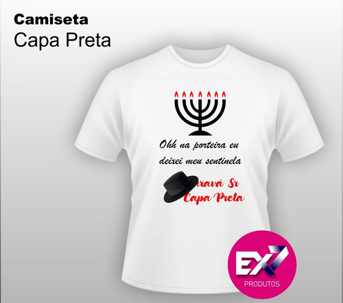 Camiseta Capa Preta