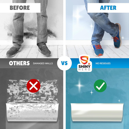 Papel De Contacto Transparente Protector De Pared Película