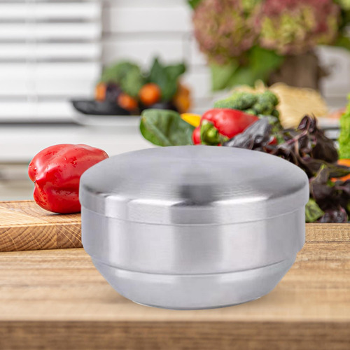 Recipiente De Acero Inoxidable 304 Con Tapa Recipiente De