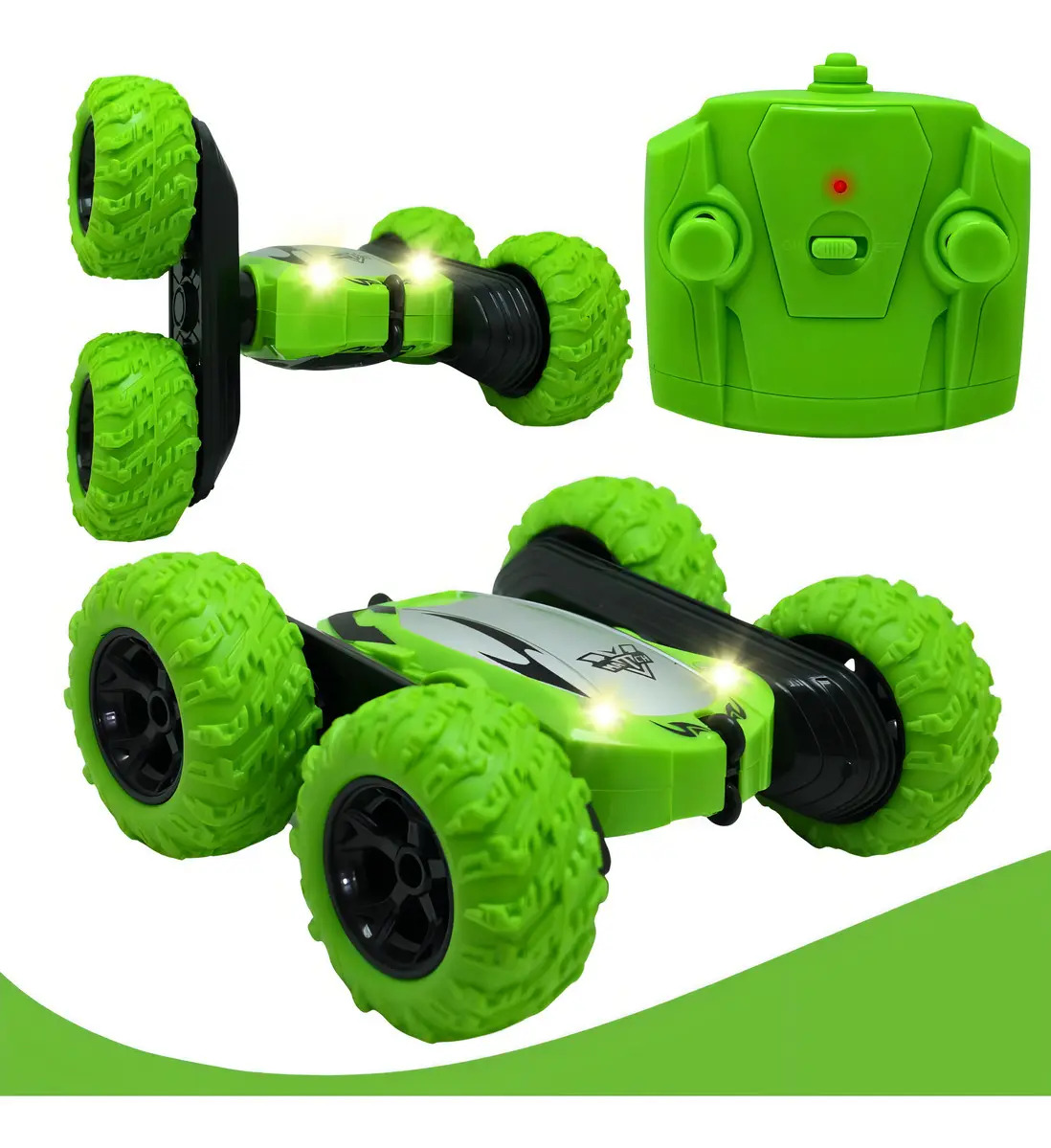 Carrinho Controle Remoto Inteligente Gira 360º Reforçado Top