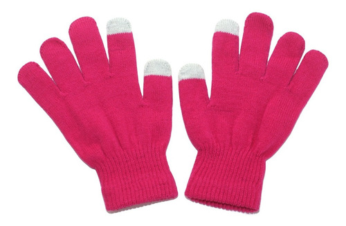 Guantes Térmicos Mujer Touch Screen Lana Línea Importada