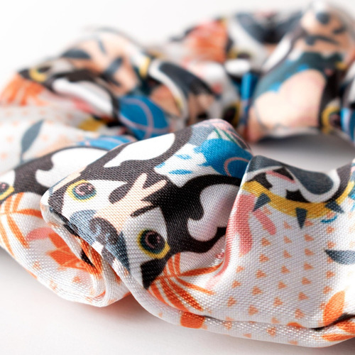 Imagen 5 de 7 de Set 3 Collets Scrunchies Perros Mascotas