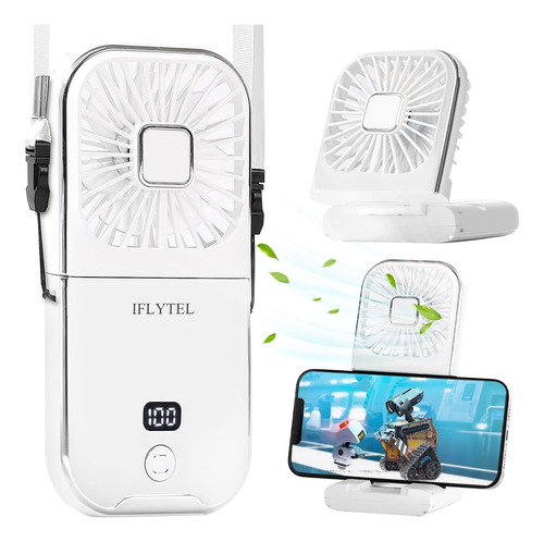 Iflytel 2023 Nuevo Mini Ventilador Portátil, Ventilador De M