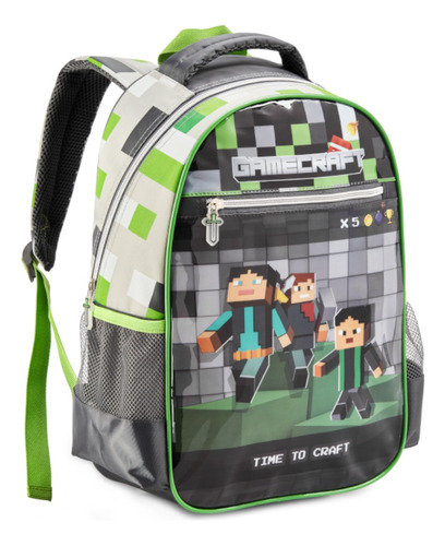 Mochila Costas Escolar Grande Infantil Pkxd Roblox Games