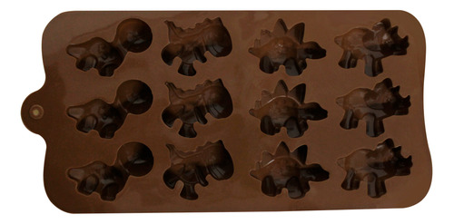 Molde De Silicón Dinosaurios Chocolate,hielo,gomita,jabón.