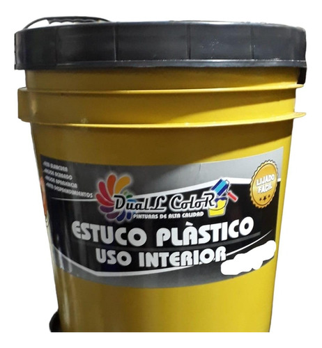 Estuco Plastico Duall Color Cuñete