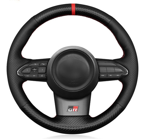 Funda Cubre Volante Toyota Yaris Gr 2022-2025 Piel Y Fibra