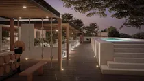 Comprar En Venta Studio De 1 Habitacion Y 1 Baño, Con Alberca, Jungle Gym, Área De Grill, Área De Bar, Fire Pit, Área De Yoga, Hamacas, Estacionamiento Subterráneo Y Solarium.