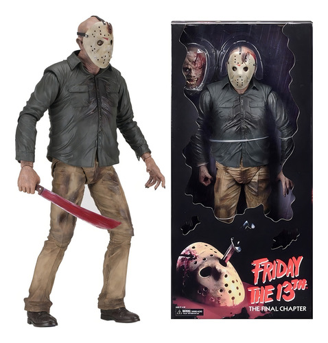 Figura de acción Friday The 13th Jason Vorhees Juguetes de 1/4 carrete