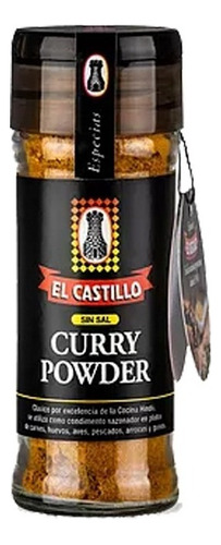 Curry Powder En Polvo El Castillo Especiero X40 Gr