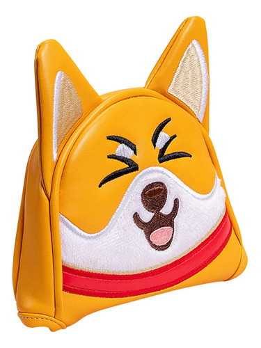 A Perro Golf Mallet Putter Head Cover Wrap Sleeve Cute Dog